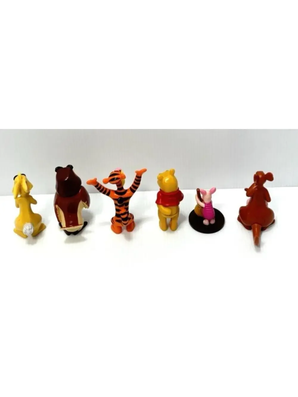 Winnie the Pooh & Friends PVC Figures Lot of 6 - Rabbit, Owl, Tigger, Pooh..GUC